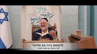 הרב רוזנבלום ברוך - פרשת בא (קהילת אבני החושן) - התמונה מוצגת ישירות מתוך אתר האינטרנט יוטיוב. זכויות היוצרים בתמונה שייכות ליוצרה. קישור קרדיט למקור התוכן נמצא בתוך דף הסרטון