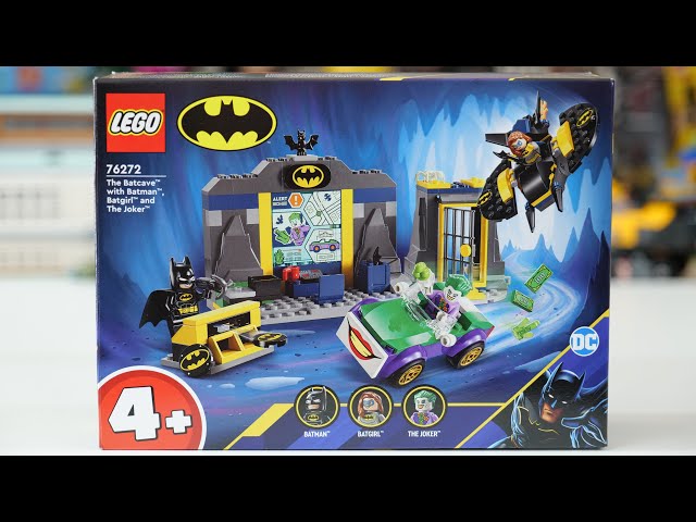 Vídeo relacionado con Lego DC Batman: The Batcave with Batman, Batgirl & The Joker, Divertido Juguete de superhéroe, Regalo para niños a Partir de 4 años con Figuras de acción de Batman, 76272