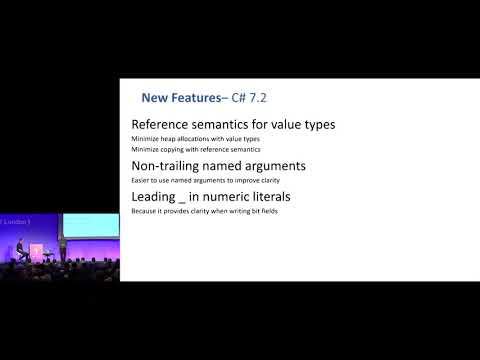 C# 7.1, and 7.2: The releases you didn't know you had - Bill Wagner