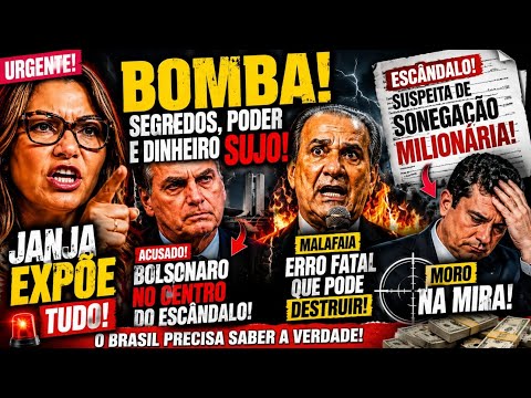 💣REAÇÃO IMEDIATA! FALAS DE JANJA SOBRE BOLSONARO VIRALIZAM E ENVOLVEM MALAFAIA E MORO!🚨