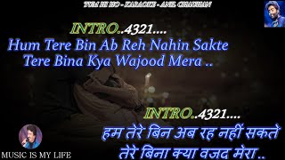 Tum Hi Ho Arijit Singh Karaoke With Scrolling Lyri