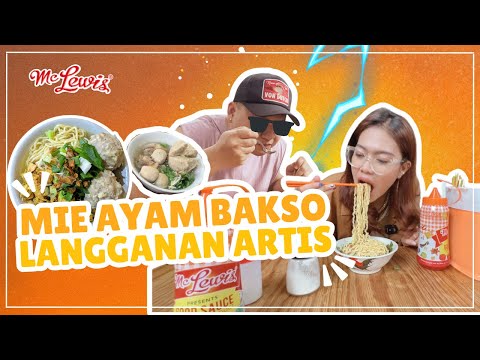MAS GEPENG, MIE AYAM BAKSO LANGGANAN PARA ARTIS