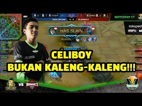 CELIBOY BUKAN KALENG-KALENG! MLBB PG.BARRACX VS CAPCORN - TBOF IESPL