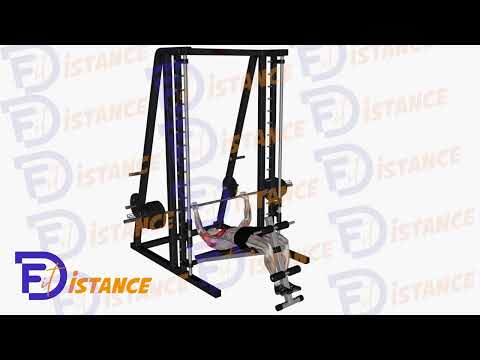 Exercice Développé couché décliné à la Smith Machine