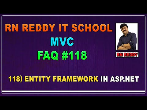 MVC FAQ# 118 Entity framework in asp net?
