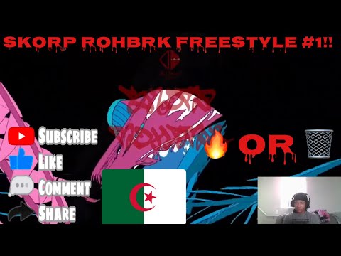 Algerian Rap Reaction SKORP - RohBrk Freestyle #1 | LMERicoTv Reaction