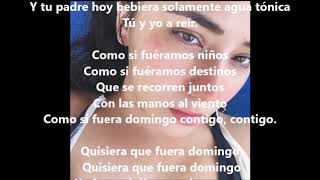 Domenica (Domingo)  Coez  Lyrics Español