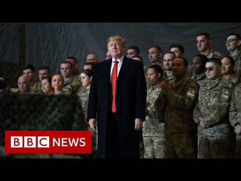 トランプ大統領、アフガニスタンの米軍をサプライズ訪問 - BBCニュース (President Trump makes surprise visit to US troops in Afghanistan - BBC News)