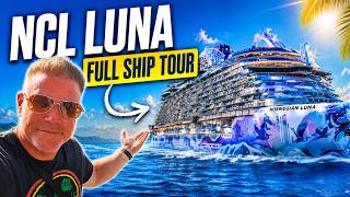 Norwegian Luna Cruise Ship Tour | Full Walkthrough, Dining, Pools & More