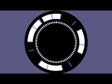 After Effects Tutorial - Quick HUD element / Sci Fi Doohickey