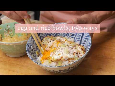 Egg and Rice Bowls, Two Ways | Kenji's Cooking Show