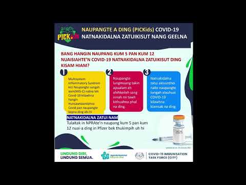 How to Register Your Child for COVID-19 Vaccination (Tedim)