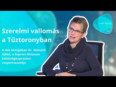 Szerda Este - A hét témája - Szerelmi vallomás a Tűztoronyban- vendég: Dr. Németh lldikó- 2026.02.04.