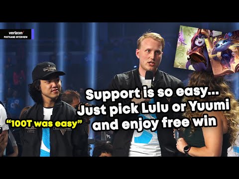 C9 Zven and Berserker completely nail post-game interview