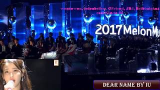 Download lagu JBJ Woneowon GFriend ledeubelbes reaction to IU DEAR NAME  in MMA 2017 fancam #6 mp3