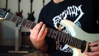 Death -  Scream Bloody Gore (guitar cover)
