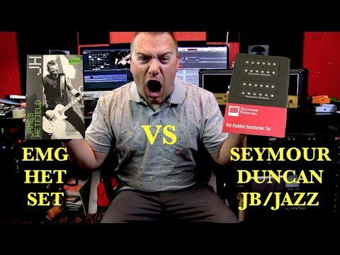 EMG Het Set VS Seymour Duncan JB/Jazz