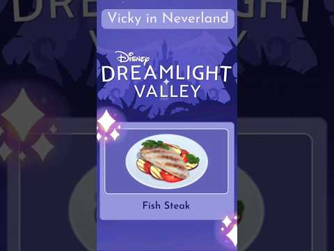 Fish Steak recipe - Disney Dreamlight Valley