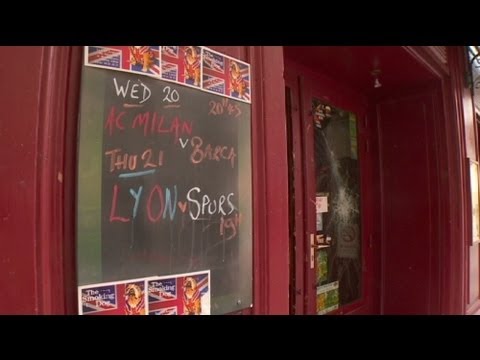 Tottenham-Fans in Lyon verprügelt