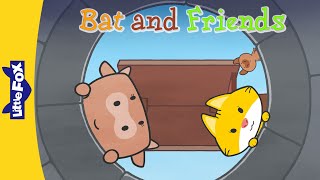 Bat and Friends Are Making a Wish| Farm Animal Story | Friendship | Bedtime Story | Little Fox