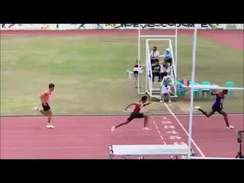 Clinton Kingsley Bautista 14.21, 2022 Baguio SEA Games Trials Mens 110 Hurdles