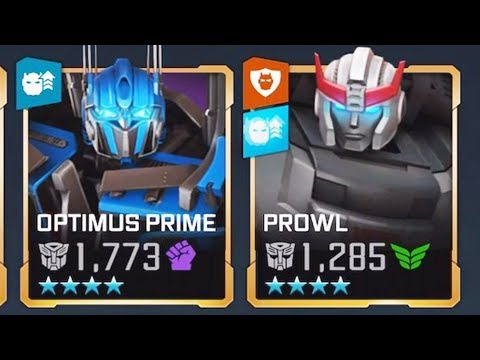 TRANSFORMERS: Forged to Fight - Prowl, Ores, Level & Rank Ups!