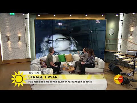 Så har ni aldrig sett Madonna - Nyhetsmorgon (TV4)