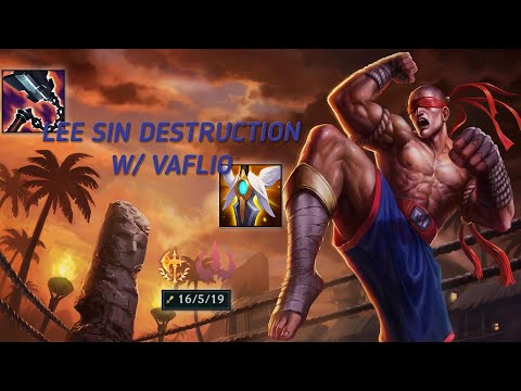 Lee Sin Destruction W/ @vaflio2421 !