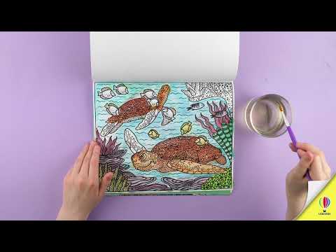 Видео обзор Coral Reef Magic Painting Book [Usborne]