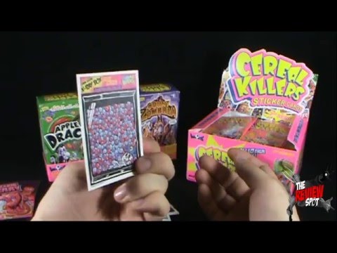 Collectible Spot - Wax Eye Cereal Killers Sticker Cards Series 2
