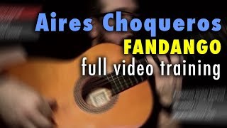 Aires Choqueros (Fandango) by Paco de Lucia - Full Video Training - Annotations