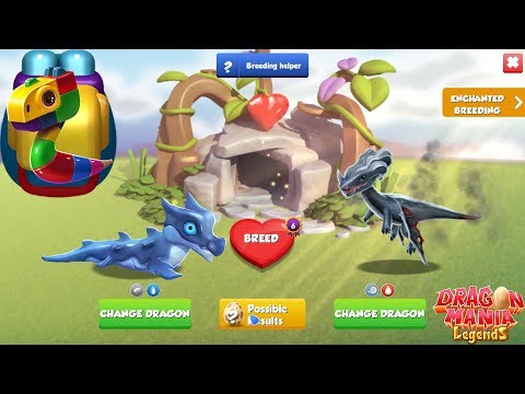 How to breed Block Dragon? + Dice Dragon Hatching! , Dragon Mania Legends | Part 1370 HD