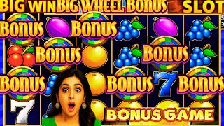 BIG WIN Slot Big Wheel Bonus MEGA SPINS & CRAZY JACKPOT!
