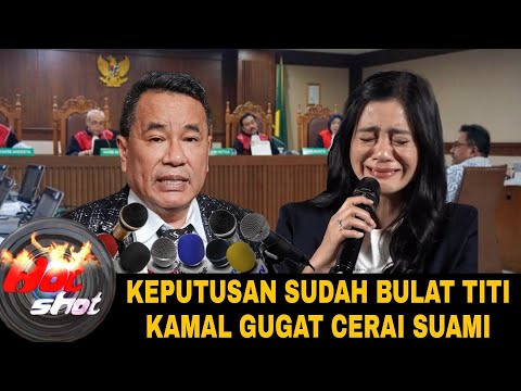 Titi Kamal burst into tears while suing Cristian Sugiono.