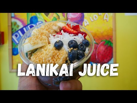 Suco Lanikai | Lojas de smoothies e tigelas de açaí no Havaí