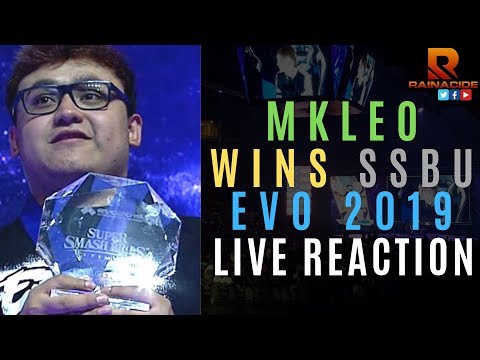 MKLEO Wins EVO 2019 | Super Smash Bros Ultimate - LIVE CROWD REACTION | SSBU