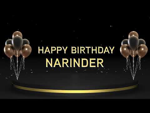 Wish you a very Happy Birthday Narinder