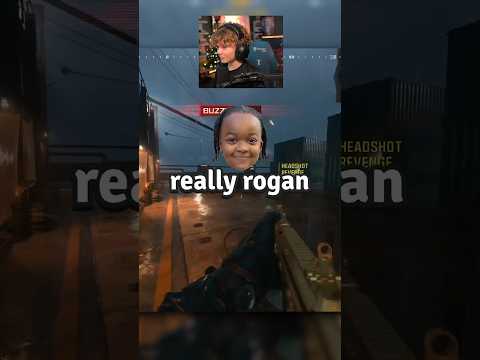 WOO WOP CALLED ROGAN THIS WHILE 1v1 lol 😂 #shorts