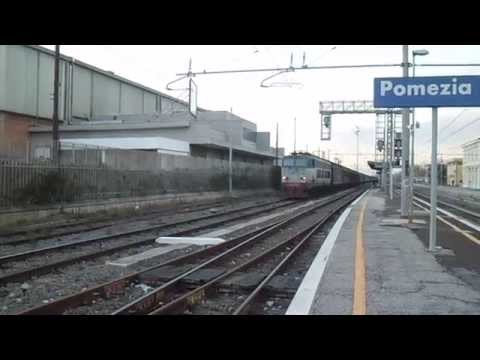 E655.172 sul MRS 55307 Bologna Interporto - Maddaloni Marcianise, in partenza da Pomezia