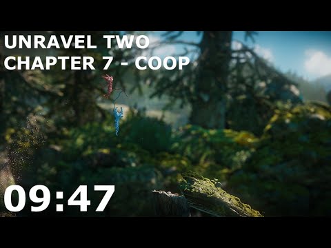 UNRAVEL TWO - Chapter 7 (At The Rapids) Gold Medal [COOP] - Speedrun 09:47