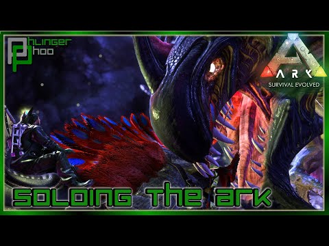 JOURNEY TO THE RED ZONE! MEGALOSAURUS TAMING! Soloing the Ark S5E168