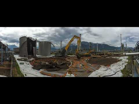 Beispiel Langzeit Zeitraffer auf der Baustelle - ca. 10 Tage