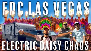 THEY SHOULD NAME IT ELECTRIC DAISY CHAOS W/ THE BOYS 2024!! Las Vegas (EDC GENERAL ADMISSION VLOG)
