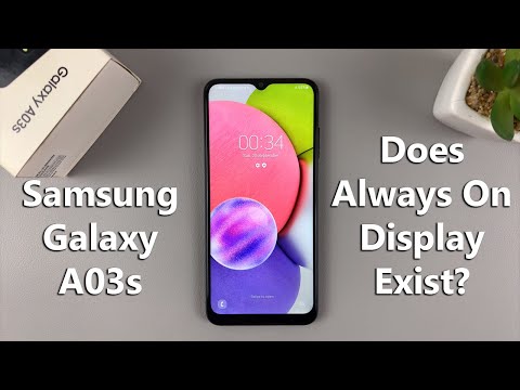 Does The Samsung Galaxy A03s Have Always ON Display