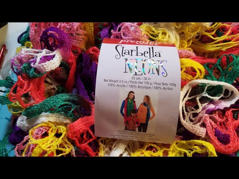 April 7, 2018 Starbella Neons Ruffle Scarf
