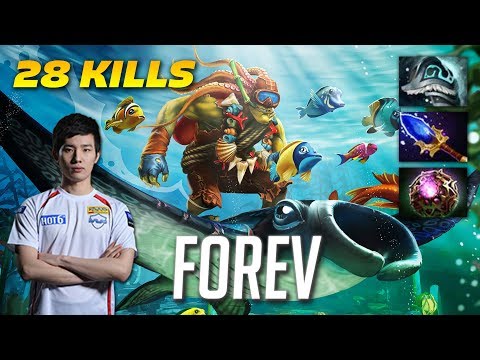 Forev Batrider 28 KILLS - Dota 2 Pro MMR Gameplay