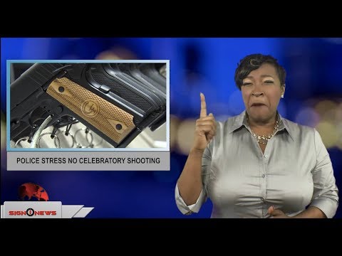 Police stress no celebratory shooting (ASL - 12.31.18)