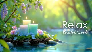 Relax Massage Music 🌿 Gentle Piano & Water Ambience | Stress Relief & Focus
