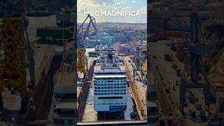 Work has begun on MSC Magnifica’s interior areas, with completion expected in December.