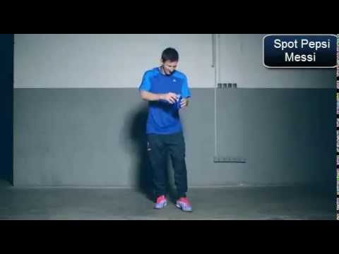 Messi Spot Pepsi 2013 - Tricks with can - Trucos con una lata
